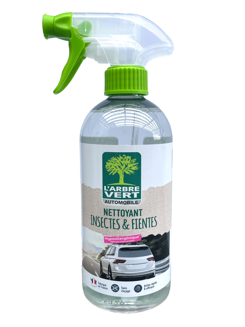 Découvrez notre nettoyant insectes & fientes pour voiture !